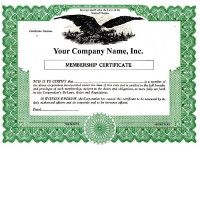 Regulate corporate membership. Get custom Non-profit Certificates online. We print and ship. Make good record-keeping simple. Blumberg Brand.