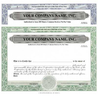 Formalize each shared record your company sells. Get custom Stock Certificates online. We print and ship. Simple, clean design by Mark's Corpex.