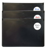 Combine your Rubber Stamp with this 4.25-in x 2.5-in Felt Ink Pad. Colors available: Blue, Standard Black, & Red.