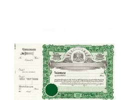 Incorporate in Louisiana? Formalize each shared record your company sells. Get custom Stock Certificates online. We'll print and ship. Distribute beautifully lithographed paper objects by Goes.