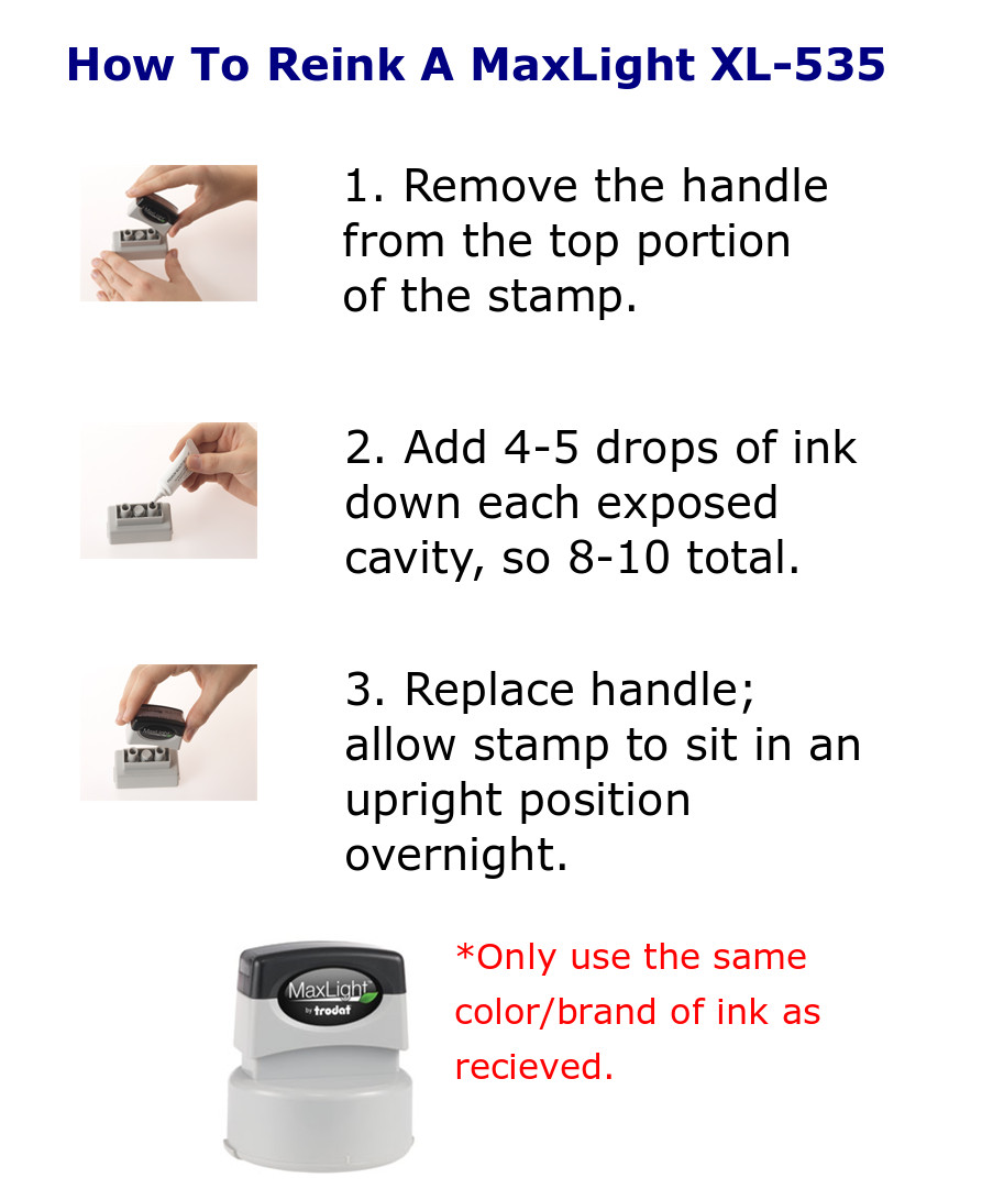 Use MaxLight Refill Ink Only to Extend the Life of this product by at least 50k impressions