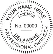 Delaware PE Seal