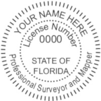 Florida Professional Surveyor Seal