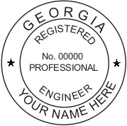 Georgia PE Seal