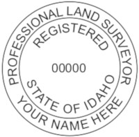 Idaho Professional Surveyor Seal