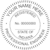 Indiana PE Seal