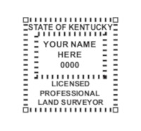 Kentucky Professional Surveyor Seal