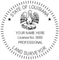 Louisiana Professional Surveyor Seal