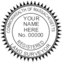 Massachusetts Professional Surveyor Seal