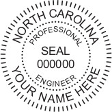 North Carolina PE Seal