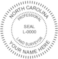 North Carolina Professional Surveyor Seal