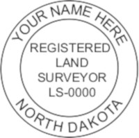 North Dakota Professional Surveyor Seal