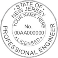 New Jersey PE Seal