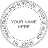 Nevada Professional Surveyor Seal