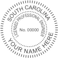 South Carolina PE Seal