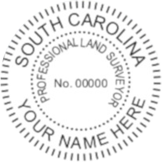 South Carolina Professional Surveyor Seal