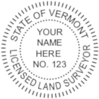 Vermont Professional Surveyor Seal