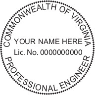 Virginia PE Seal