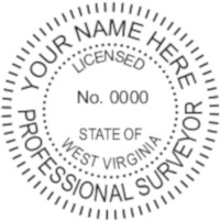 West Virginia Professional Surveyor Seal