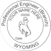 Wyoming PE Seal