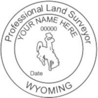 Wyoming Professional Surveyor Seal