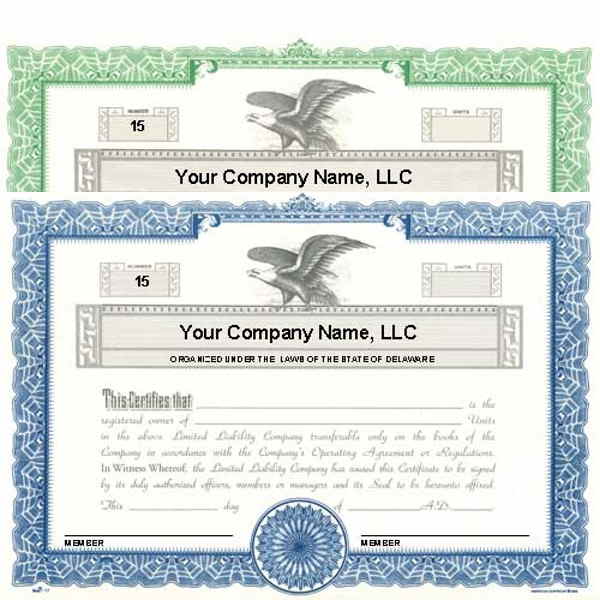 Regulate company members. Get custom LLC Certificates online. We print and ship. Make good record-keeping simple. Manufactured by Duke.