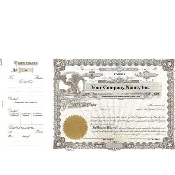 Incorporated? Formalize issuing each shared record. Customizable Paper Stock Certificate Templates contain Par Entry, Shares Each, & Capital Text.